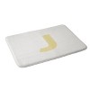 Deny Designs April Lane Art Block Monogram Memory Foam Bath Mat - 2 of 4