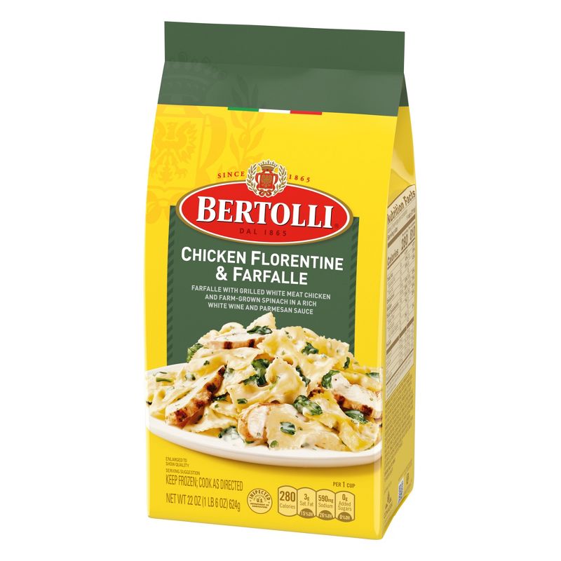Bertolli Frozen Chicken Florentine &#38; Farfalle - 22oz, 4 of 5