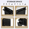 36-Inch Bathroom Vanity with Ceramic Sink Top 4 Drawers and 1 Soft-Close Door Freestanding Storage Cabinet - 4 of 4