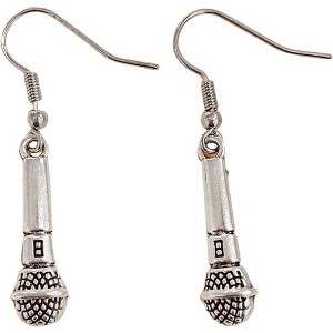 Vintage Silver Guitar & Piano Earrings - 1 of 4