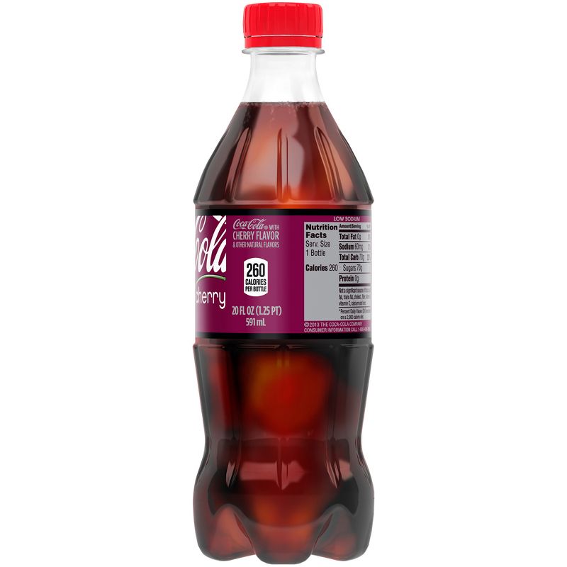 Coca-Cola Cherry - 20 fl oz Bottle, 5 of 8