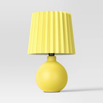 Mini Ceramic Lamp Yellow - Room Essentials™