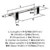 Amerock Davenport Wall Mounted Towel Bar - 4 of 4