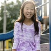 Mightly Girls Fair Trade Organic Cotton Print 3/4 Sleeve Twirl Dress - 4 of 4
