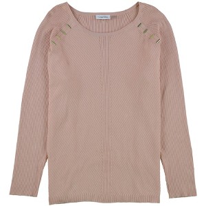 Calvin Klein Womens Hardware Detail Pullover Sweater - 1 of 1