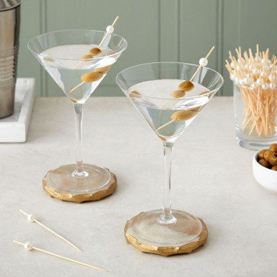 Elegant Bamboo Toothpicks with White Pearl Accent, 4.7 Inch, 150 Pack