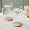 Okuna Outpost 150 Pack Bamboo Toothpicks with White Pearl, Cocktail Picks for Appetizer (4.7 In) - 2 of 4
