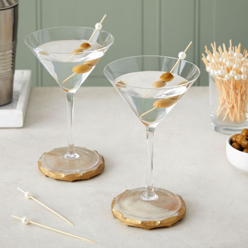 Okuna Outpost 150 Pack Bamboo Toothpicks with White Pearl, Cocktail Picks for Appetizer (4.7 In), 2 of 9