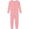 Modern Moments by Gerber Baby Girl, Toodler and Child Pink 2PC Snug Fitting Footless Pajamas 2T - 4 of 4