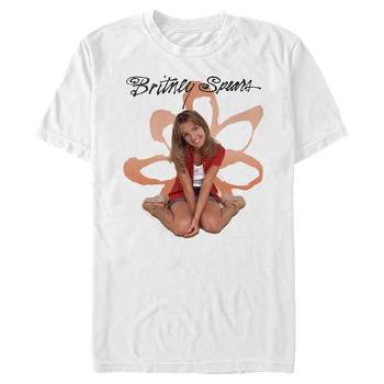 Men's Britney Spears Baby One More Time Album Cover T-Shirt