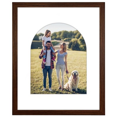Americanflat 16" x 20" Picture Frame with Mat - Arch Designs - Stylish Decor for Living Rooms, Dorms, Offices & More