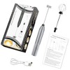 Swtroom Handheld Milk & Coffee Frother Electric Mini Blender Stainless Steel Drink Mixer - 4 of 4