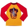 Harry Potter Hufflepuff Ravenclaw Slytherin Gryffindor Girls Pajama Shirt and Pants Little Kid to Big Kid - 4 of 4
