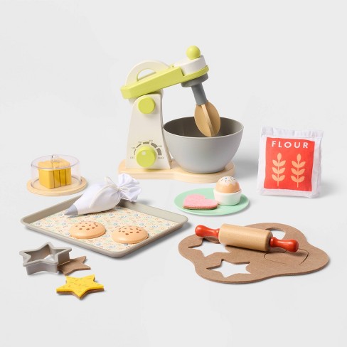 Baking Play Set Gigglescape 27 piece Toy Kitchen Plastic Wood Ages 3 Creativity Motor Skills Target