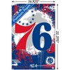 Trends International NBA Philadelphia 76ers - Maximalist Logo 23 Unframed Wall Poster Prints - 3 of 4