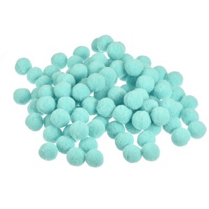 Unique Bargains Home Crafts Handcrafts Project DIY Polyester Felt Balls Beads 200 Pcs - 1 of 4