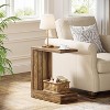 Tribesigns Narrow C-Shaped End Table - 2 of 4