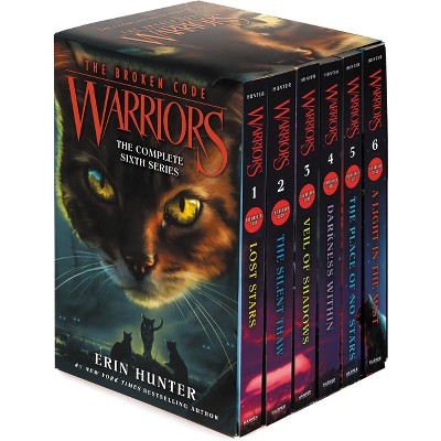 Warriors: The Broken Code Box Set: Volumes 1 To 6 - By Erin Hunter  (paperback) : Target