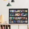 MUKE Lockable Graded Sports Card Display Case with 98% UV Protection, Acrylic Wall Mount for Baseball, Football & Trading Cards - 4 of 4