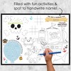 Big Dot of Happiness Pirate Ship Adventures - Paper Skull Birthday Party Coloring Sheets - Activity Placemats - Set of 16 - 2 of 4