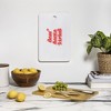 Emanuela Carratoni Dear Santa I tried Cutting Board Rectangle -Deny Designs - 3 of 3