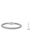 Steeltime Men's stainless steel wire stretch bracelet - 3 of 4