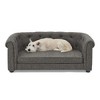 Lyngins Arc-Shaped Elevated Pet Bed for Dogs & Cats,Comfy Armrest Medium-Sized Dog Sofa Bed,Cat Bed - 3 of 4