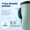 CARER 2pk Incontinence Underwear for Men Washable Reusable Leak-Proof Mens Incontinence Boxer - Medium Absorbency - 3 of 4
