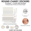 Big Dot of Happiness Religious Easter - Christian Holiday Party Small Round Candy Stickers - Party Favor Labels - 324 Count - image 3 of 4