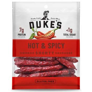 Duke's Hot & Spicy Shorty Smoked Sausages - 5oz