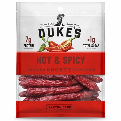 Duke's Hot & Spicy Shorty Smoked Sausages - 5oz - image 1 of 3