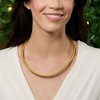 Ross-Simons Italian 18kt Yellow Gold Over Sterling Silver Flexible 4-In-1 Necklace/Bracelet Size - 3 of 4