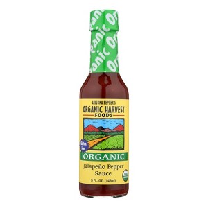 Organic Harvest Pepper Sauce - Organic Jalapeno - Case of 12 - 5 fl oz - 1 of 2