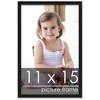 PosterPalooza | Simple Black Picture Frame - UV Acrylic, Foam Board Backing, Hanging Hardware - 2 of 4