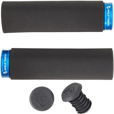 Wolf Tooth Fat Paw Lock-on Grips - Black/blue : Target