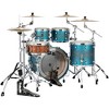 Mapex Saturn Evolution Classic Birch 4-Piece Shell Pack With 22" Bass Drum Exotic Azure Burst - 2 of 3