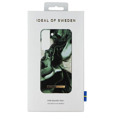 iDeal of Sweden Printed Case for Samsung Galaxy (S22+) - Golden Olive Marble