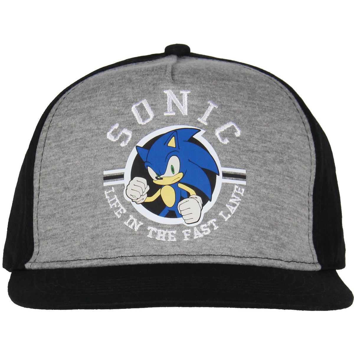 Sonic The Hedgehog Youth Snapback Hat Life in the Fast Lane Kids Adjustable Hat - thumbnail 2