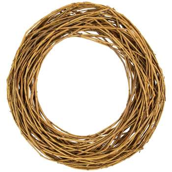 Northlight Natural Grapevine and Twig Artificial Spring Wreath - 15"