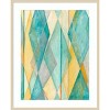 Amanti Art Diamond Illusion II by Megan Meagher Wood Framed Wall Art Print - 4 of 4