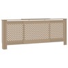 vidaXL MDF Radiator Cover 80.7" - 2 of 4