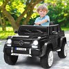 Infans 12V Licensed Mercedes-Benz Kids Ride On Car RC Motorized Vehicles w/ Trunk - 3 of 4