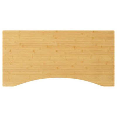 VidaXL Desk Top 43.3 in.x21.7 in.x1.6 in. Bamboo