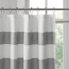 LunaLulinlk Shower Curtain with 3M Treatment Grey 72x72" - 3 of 4