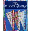 Kirkland 3 Roll Christmas Gift Wrap 270 sq ft Penguin/Snowman/Character - 3 of 3