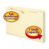 Smead File Jacket, Reinforced Tab, 1" Expansion, Legal Size, Manila, 50 per Box (76520) - 2 of 4