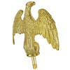 Yescom 7" HandcraFted Gold Eagle Finial Top Paint For 16FT 20' 25' Telescopic Flag Pole Outdoor - 2 of 4