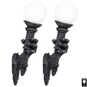 Design Toscano Blackfriar's Gate Wall Torchiere Lamp - 1 of 4