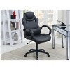 XIYUYEU Upholstered Adjustable Home Office Chairs with Universal Wheels for Gaming Work Study - 2 of 4