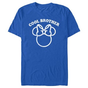 Men's Minnie Mouse Distressed Cool Brother T-Shirt - 1 of 4